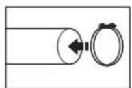 AMANA NGD4655EW - Clamps: - 1
