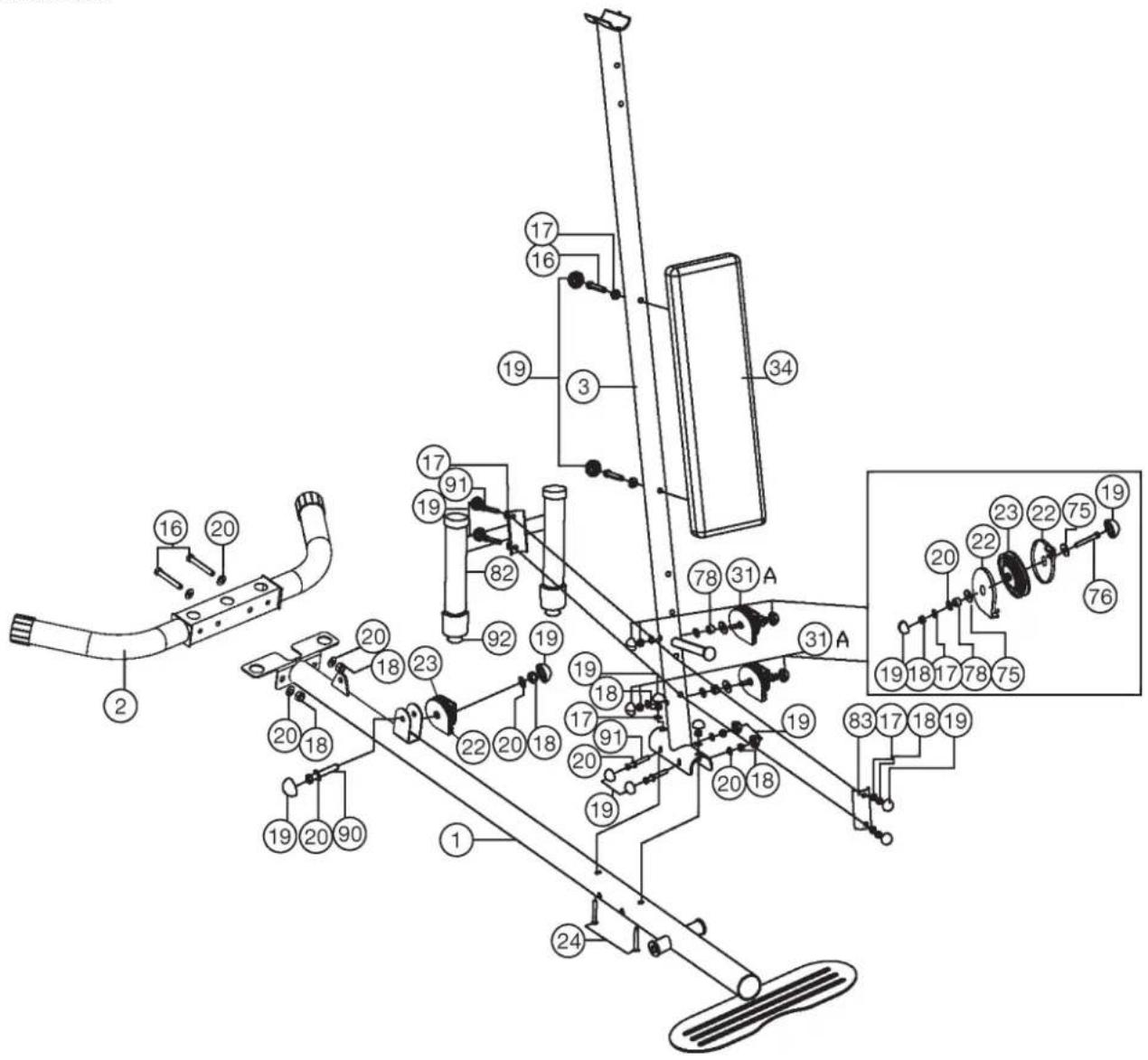 Christopeit SP 10 - Step 1: - 1