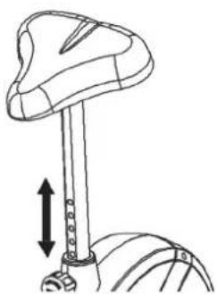 Christopeit HT 3 - Adjustment - Seat Position - 1