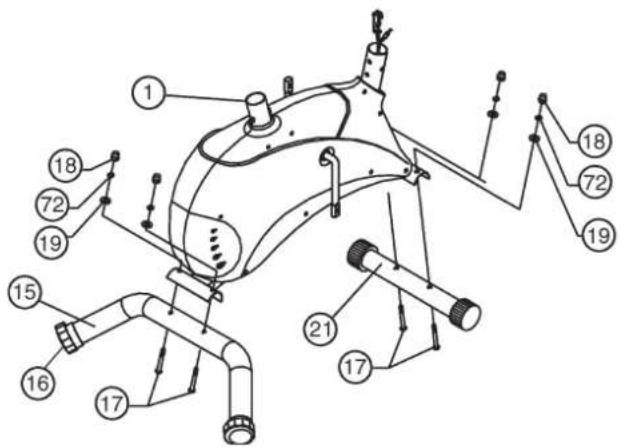 Christopeit CPS 2 - IpeXeHcHHaHb C6OpKy, 6B3aTeJbHo O3HaKoMbTecb C HauHHM peKoMeHdauuHm HnCTpykunm No 6e3onacHOctn! - 1