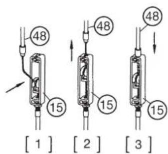 Christopeit AX 1 - Step 3: Attach the front post (6) at main frame (44). - 2