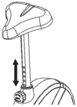 Christopeit AX 1 - Adjustment – Seat Position - 1