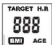Christopeit AM 6 - LIMITE SUPERIEURE DES PULSATIONS/BMI/ÂGE Disponible dans les programmes 1 à 17 - 1