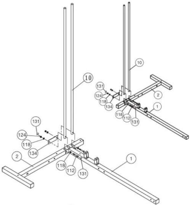 Christopeit Profi Center XL - Stap 2: - 1