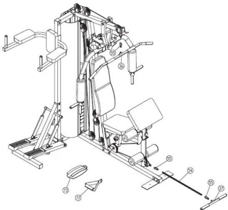 Christopeit Profi Center XL - Kontrolle: - 2