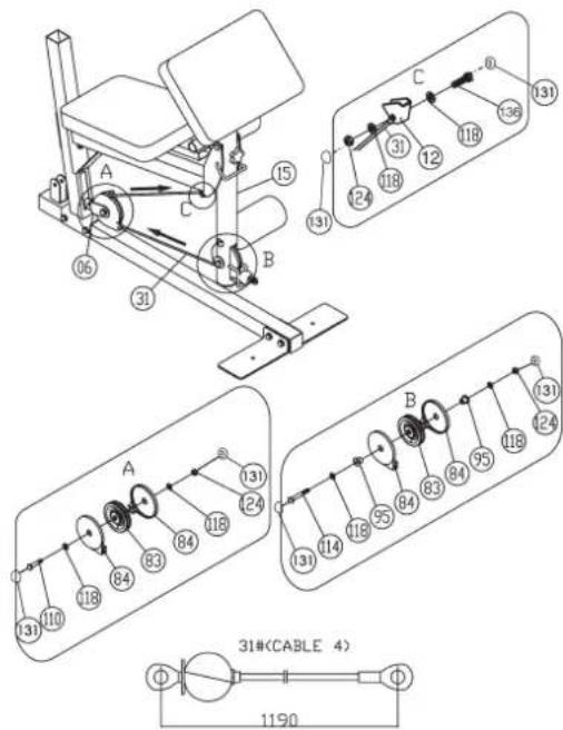 Christopeit Profi Center XL - C6opka 05wnBkn dny rpy3OB (41) c KpeIeHnMn (42 +43) - 1