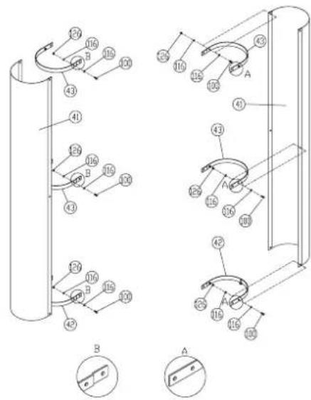 Christopeit Profi Center de Luxe - Important-Safety-Information for using carbine hooks. - 4