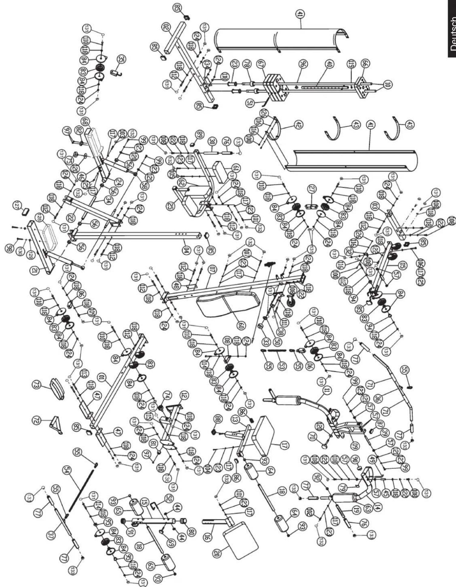Christopeit Profi Center de Luxe - Wichtige Empfehlungen und Sicherheitshinweise - 1