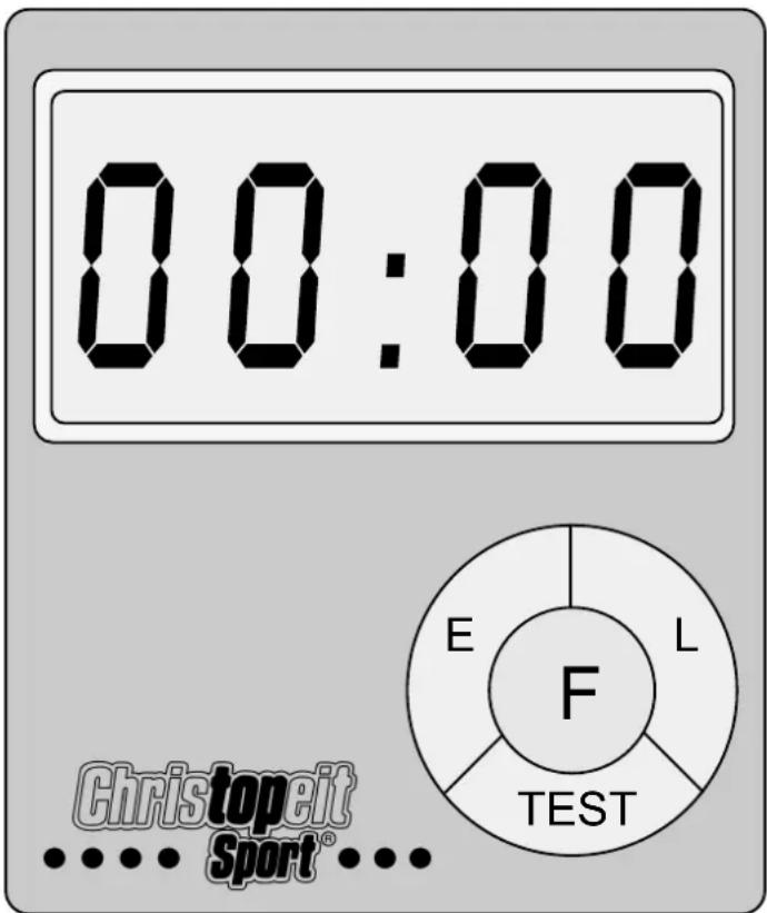 Christopeit LS 5 - TEST“-Taste: - 1