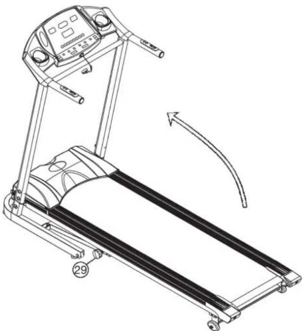 CHRISTOPEIT SPORT LB 1 - Transportieren des Laufbandes - 1