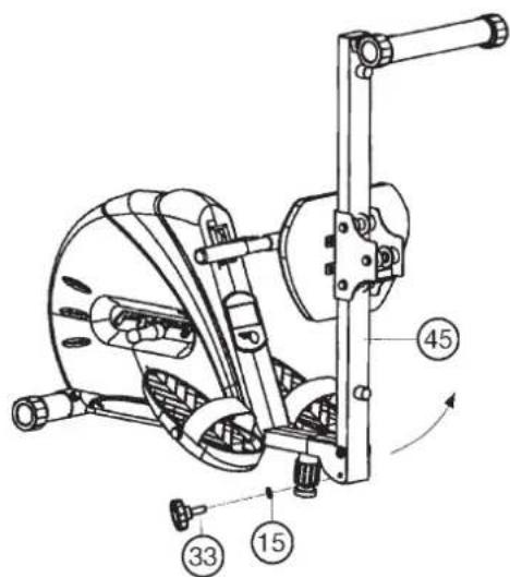 Christopeit Cambridge II - Schritt 6: Funktion des Klappmechanismus. - 1
