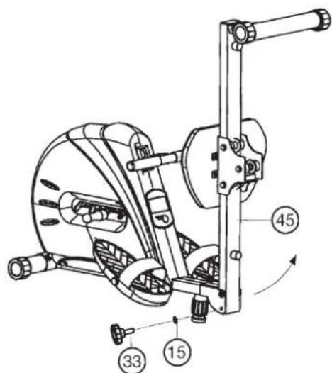Christopeit Cambridge II - Stap 6: Funktie inklapbaar plaatsbesparend - 1