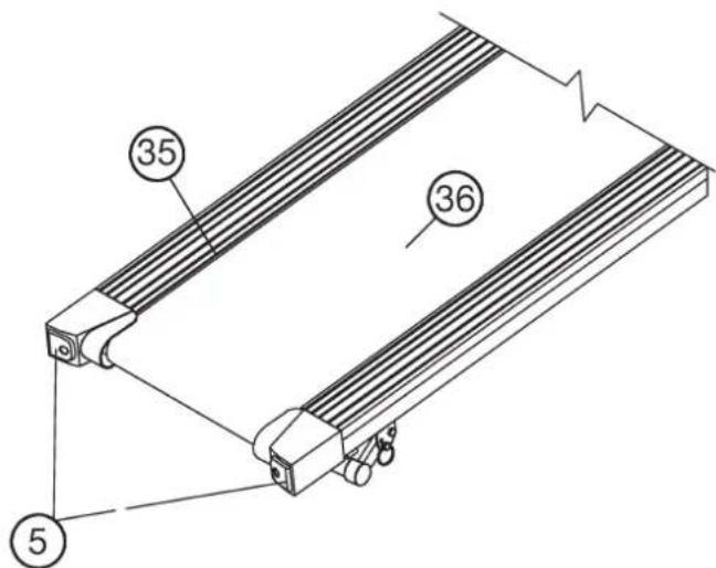 Christopeit WALKER de Luxe - Défauts eventuels et leur suppression - 2