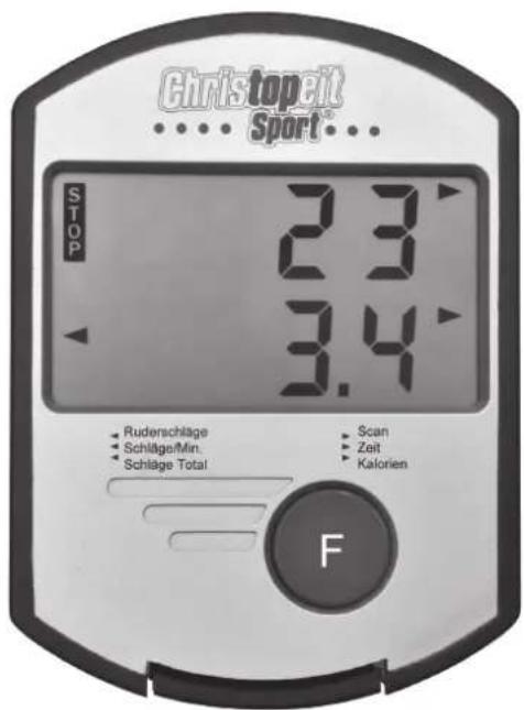 Christopeit Cardiff - 1.Mode/“F”-key: - 1