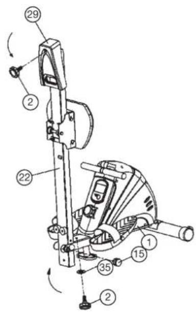 Christopeit Cardiff - Stap 5: Funktie inklapbaar plaatsbesparend - 1