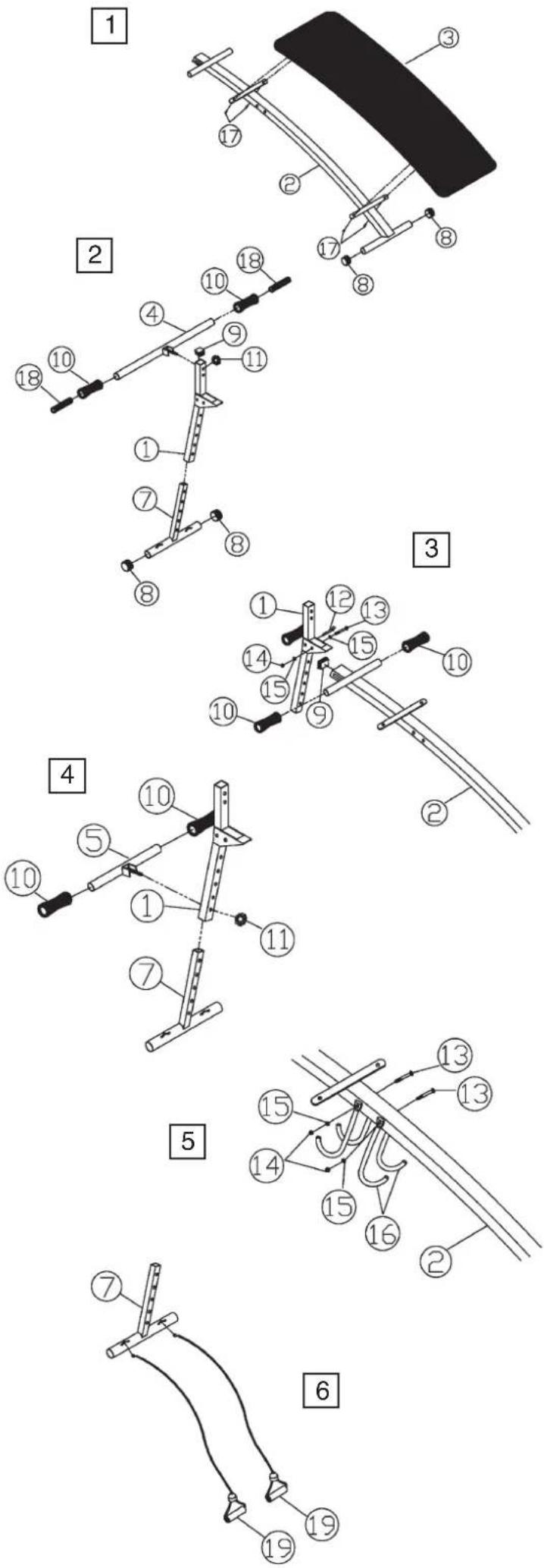Christopeit BG 2 - Opmerking: - 1
