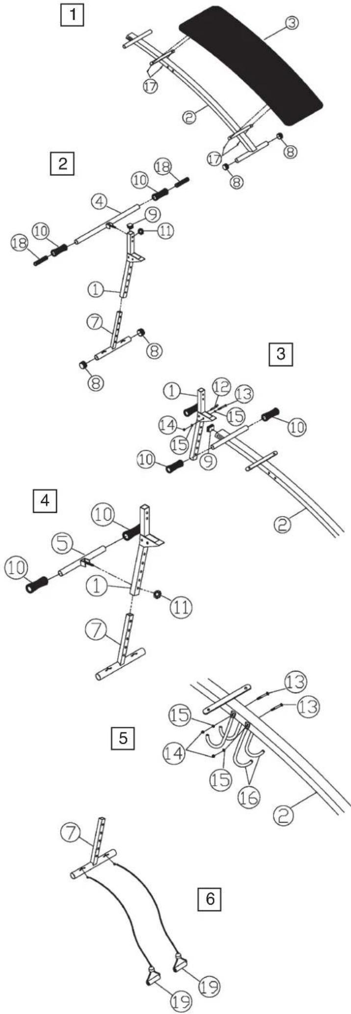 Christopeit BG 2 - Приимейчени: - 1