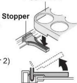 SHARP SJGC700VBK - Egg holders (21pcs.) & stopper - 1
