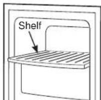 GE GSS25GSHSS - Models with a shelf above the ice bin - 2