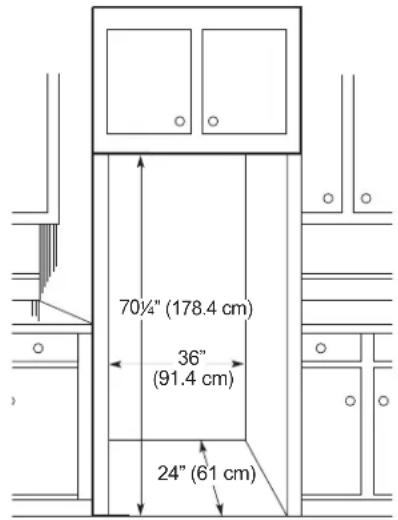 GE GSS25GSHSS - DIMENSIONS AND SPECIFICATIONS (for 23' CustomStyle™ models) - 1