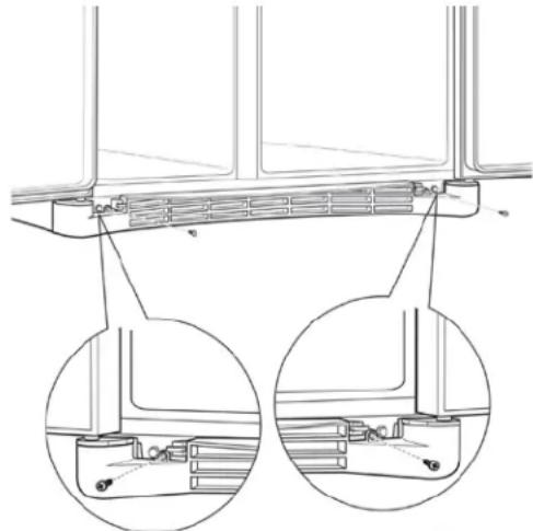 GE GSS25GSHSS - ENLEVEZ LA GRILLE DE BASE - 1