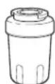 GE GSS25GSHSS - Installing the filter cartridge - 3