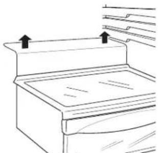 GE GSE25GGHBB - Compartimento del refrigerador—Luz inferior - 1