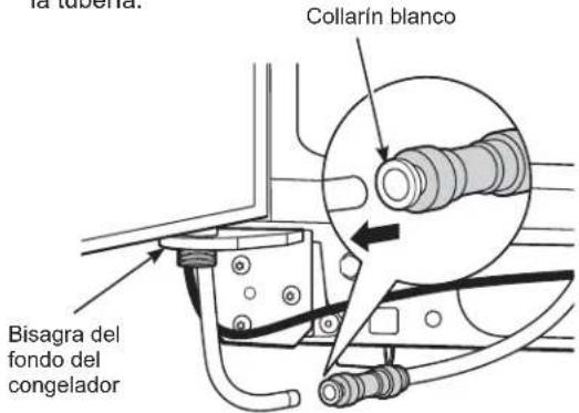 GE GSE25GGHBB - DESCONECTE EL ACOPLAMIENTO DE AGUA - 1