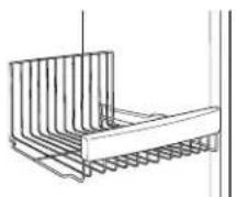 GE GSE25GGHBB - Freezer Baskets (on some models) - 1