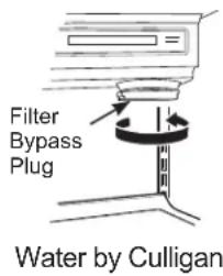 GE GSE25GGHBB - Filter bypass plug - 2
