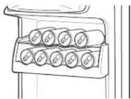 GE GSE25GGHBB - Door Can Rack (on some models) - 1