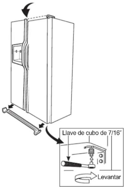 GE GSE25GGHBB - Alineación de las puertas - 1