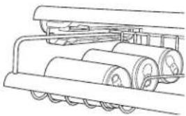 GE GSE25GGHBB - Casier ShelfSaver™ (sur certains modèles) - 1