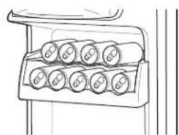 GE GSE25GGHBB - Estante de la Puerta para Latas - 1