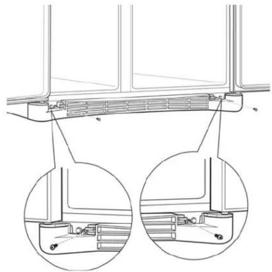 GE GSE25GGHBB - REPLACE THE BASE GRILLE - 1