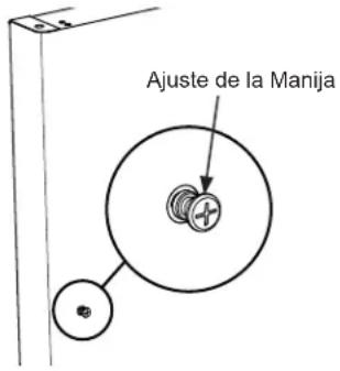 GE GIE18GTHWW - INSTALE EL AJUSTE DE LA MANIJA - 1