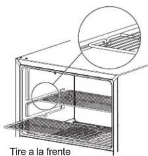 GE GIE18GTHWW - Estantes del compartmento del congelador - 1