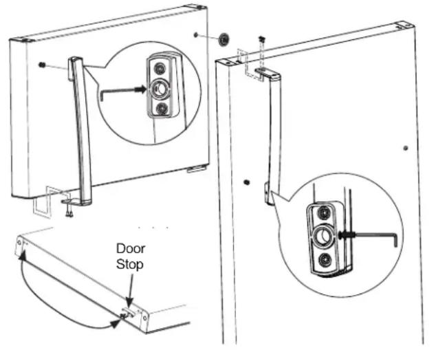 GE GIE18GTHWW - STAINLESS STEEL HANDLE - 1