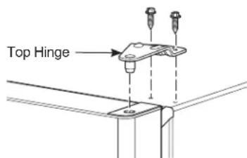 GE GIE18GTHWW - REMOVE THE FREEZER DOOR - 2