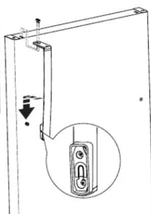 GE GIE18GTHWW - PLASTIC HANDLE - 2