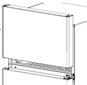 GE GIE18GTHBB - REMOVE THE FREEZER DOOR - 3