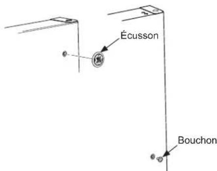 GE GIE18GCHSA - ÉCUSSON ET LE BOUCHON D'INSTALLATION - 1