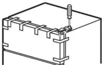 GE GIE18GCHSA - REMOVE THE FREEZER DOOR - 1