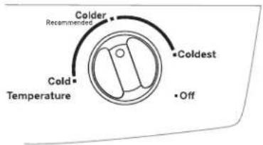 GE GIE18ETHWW - Control de la temperatura - 1