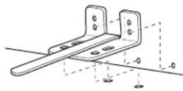 GE GFE29HSDSS - Figura 2 - Ubicaciones Aceptables para la Colocacion de Tornillos - 1