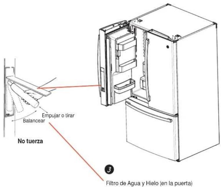 GE GFE29HSDSS - Instale el cartucho del filtro - 2