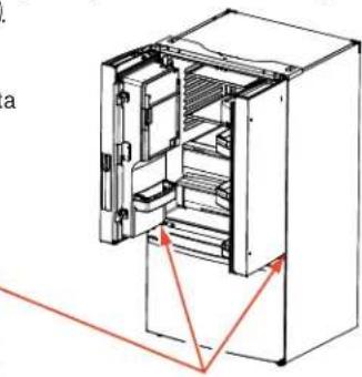 GE GFE29HSDSS - REINSTALLACION DE LAS PUERTAS DEL REFRIGERADOR (cont.) - 3