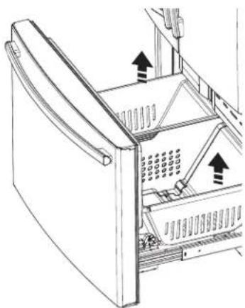 GE GFE29HSDSS - Non-Adjustable Bin in the Freezer - 1