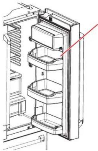 GE GFE29HSDSS - Recipiente de Lacteos No Ajustable - 1