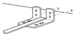 GE GFE29HSDSS - AT-2 LOCATING THE ANTI-TIP FLOOR BRACKET (cont.) - 3